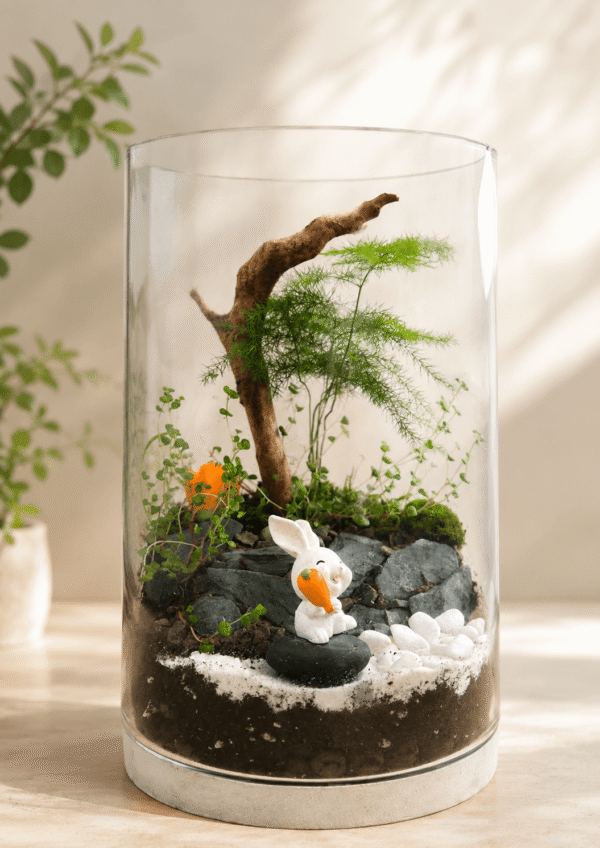 Whispering Meadow Bunny Terrarium