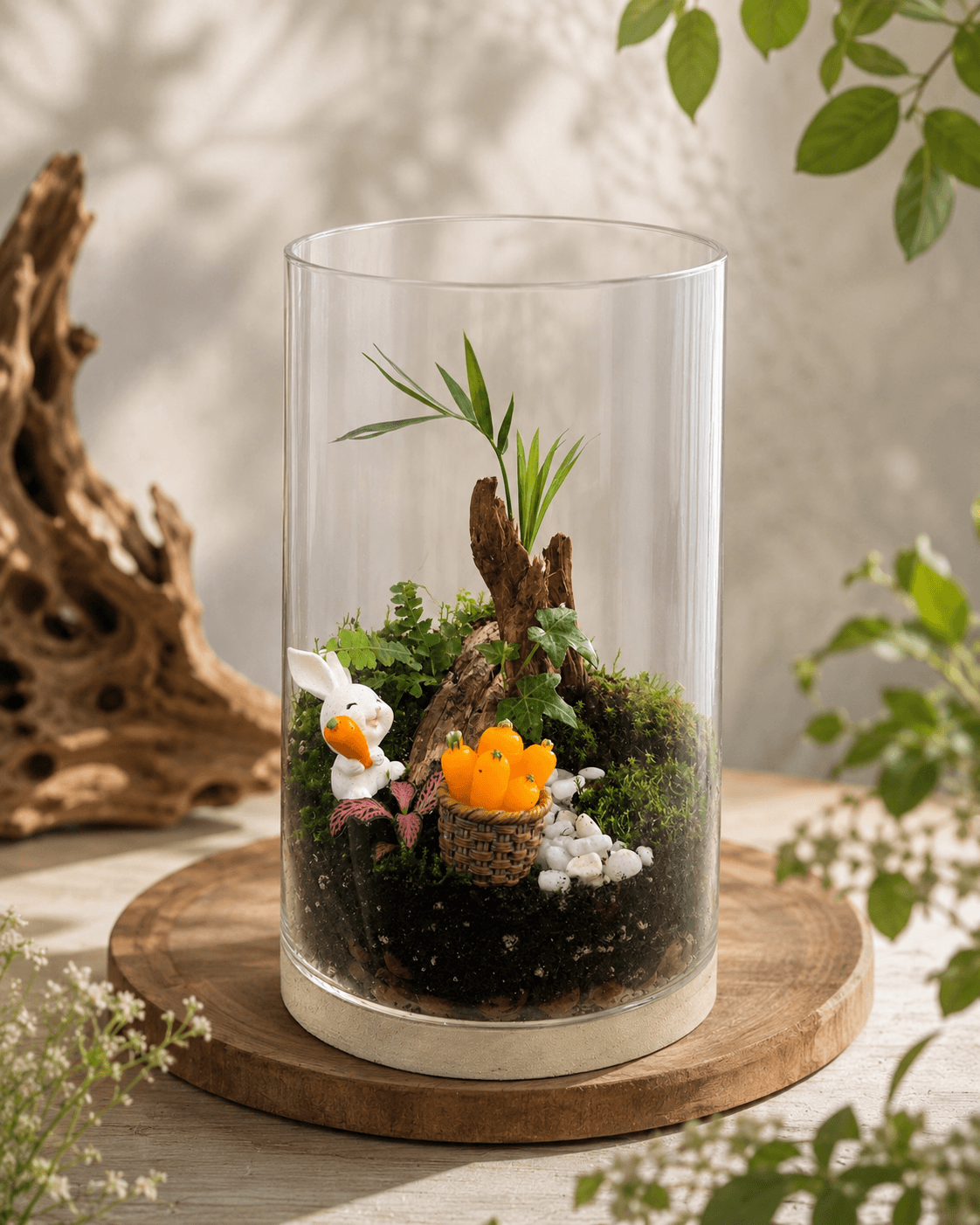 Carrot Grove Bunny Terrarium