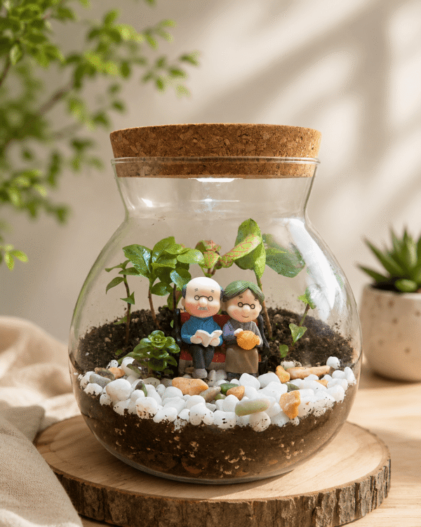 Golden Years Glow Terrarium