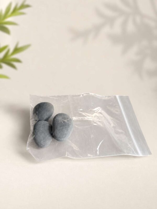 Natural River Pebble Trio