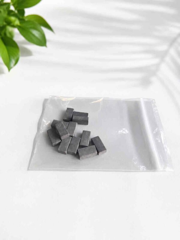 Mini Black Clay Bricks (12 pcs)
