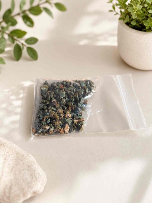 Green Stone Gravel Chips